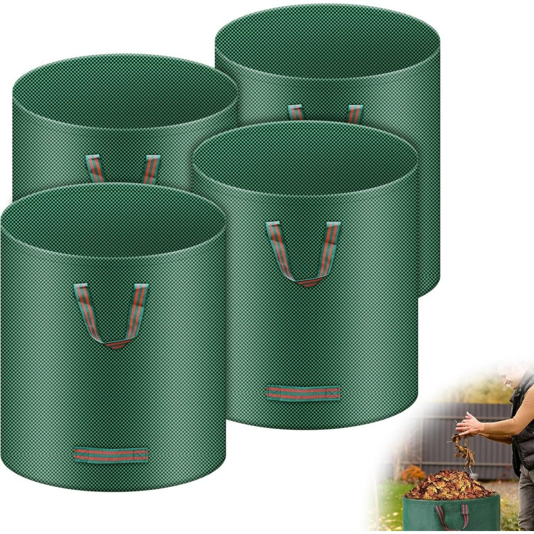 Sacchi per i rifiuti pieghevole con vano contenitore nero con design versatile pieghevole con vano contenitor