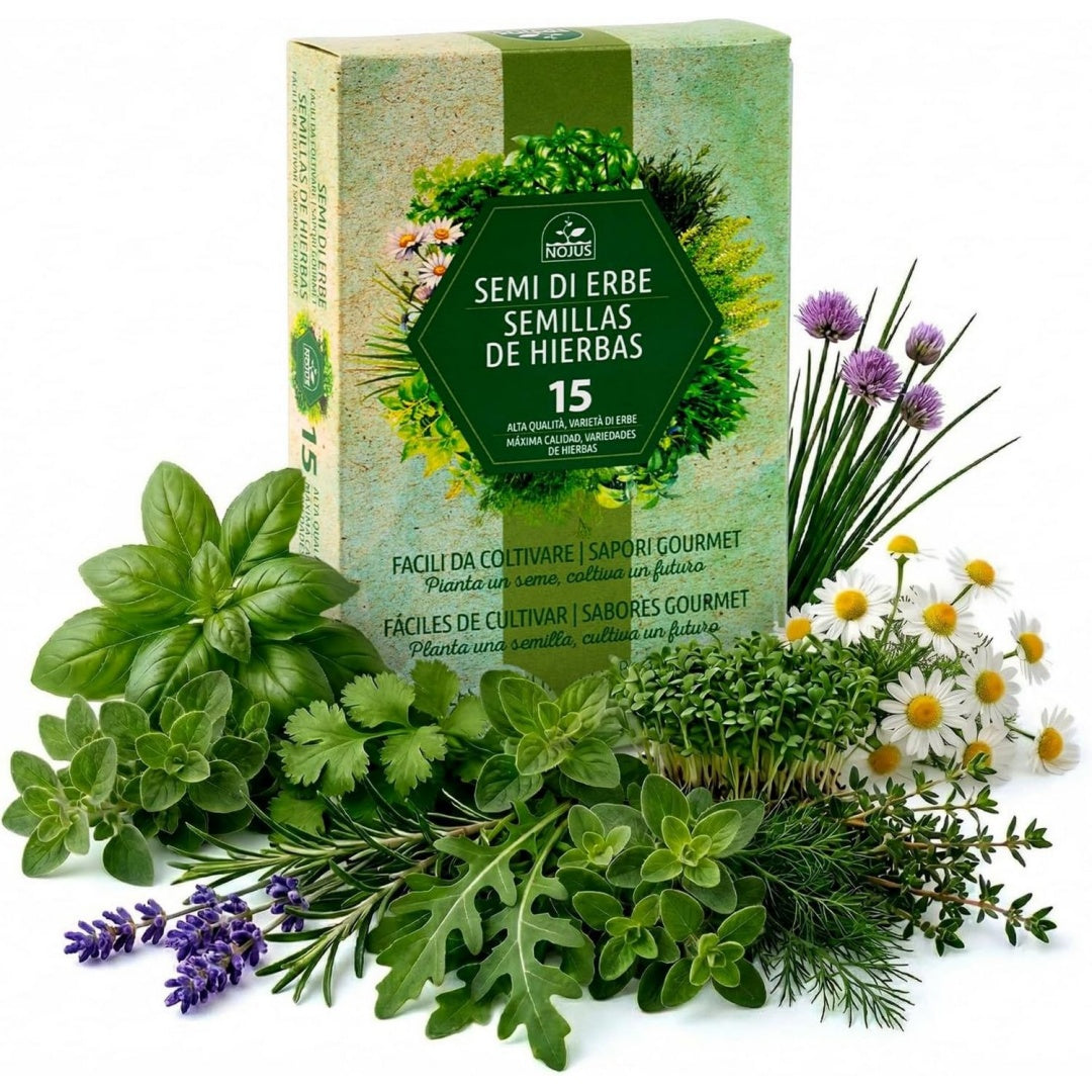 Erbe aromatiche verde con design versatile
