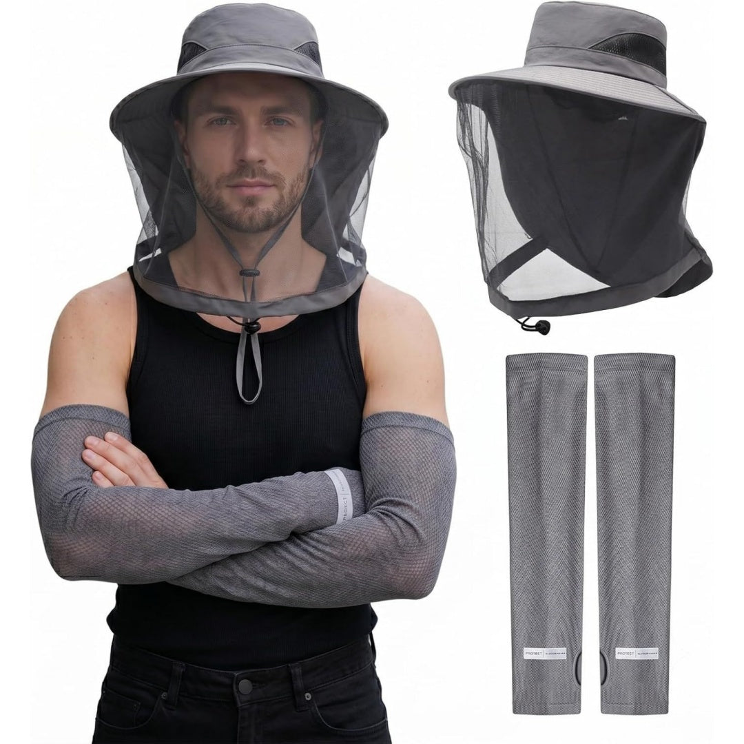 Cappelli pieghevole grigio scuro