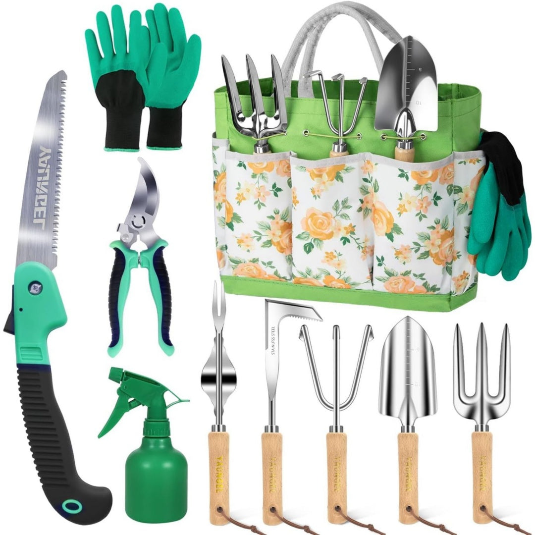 Set di accessori con struttura in acciaio in alluminio nero